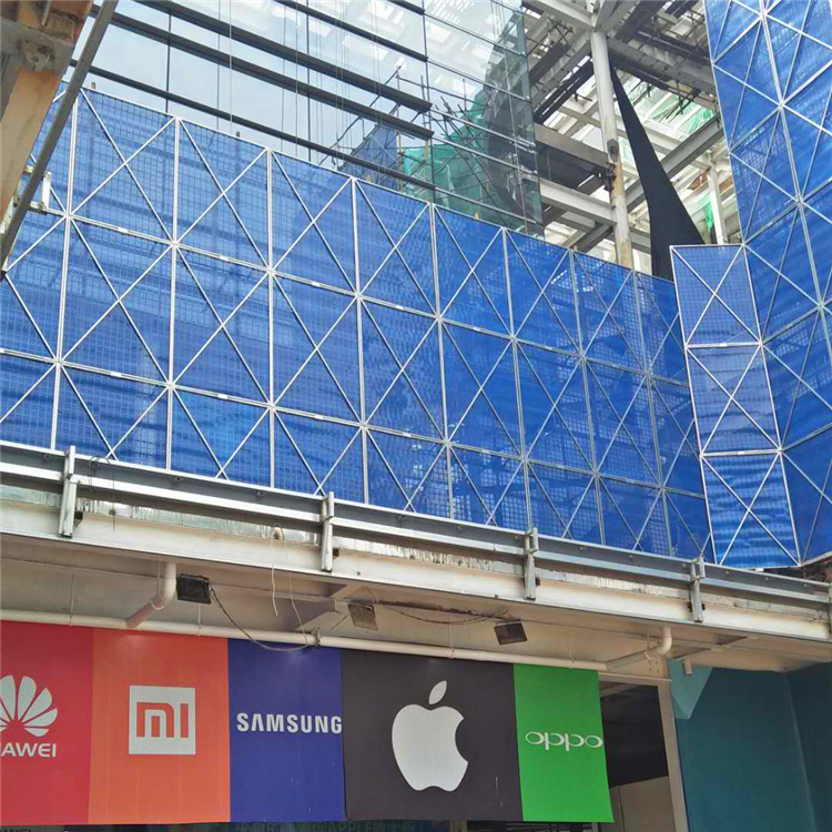 爬架網(wǎng)外圍安全網(wǎng)片，安全防護(hù)沖孔網(wǎng)